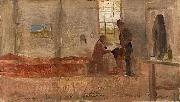 Charles conder Impressionists Camp Sweden oil painting artist